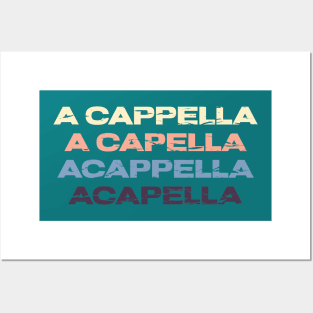 The Four A Cappellas Posters and Art